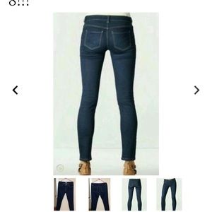 CAbi "Bree Skinny Jeans" Style # 755 SIZE:10 - dark blue Indigo - BRAND NEW